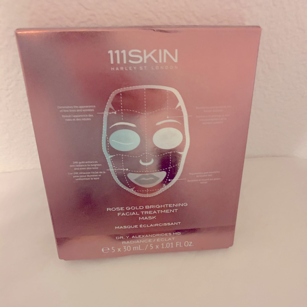 111 Skin Rose Gold Face Mask Brightening Treat